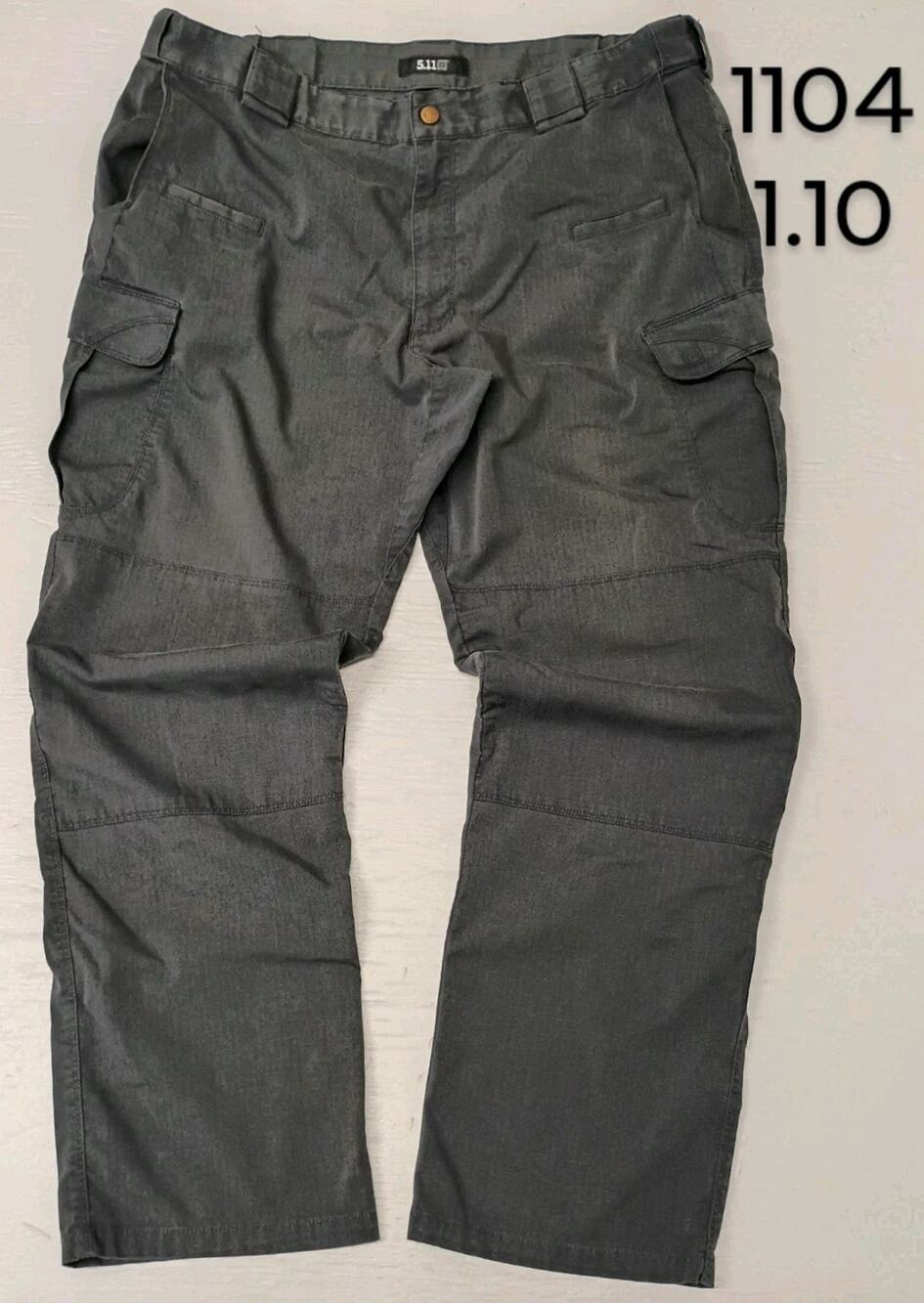 5.11 Tactical (40x31) Black Ripstop Cargo Work Outdoor Pants